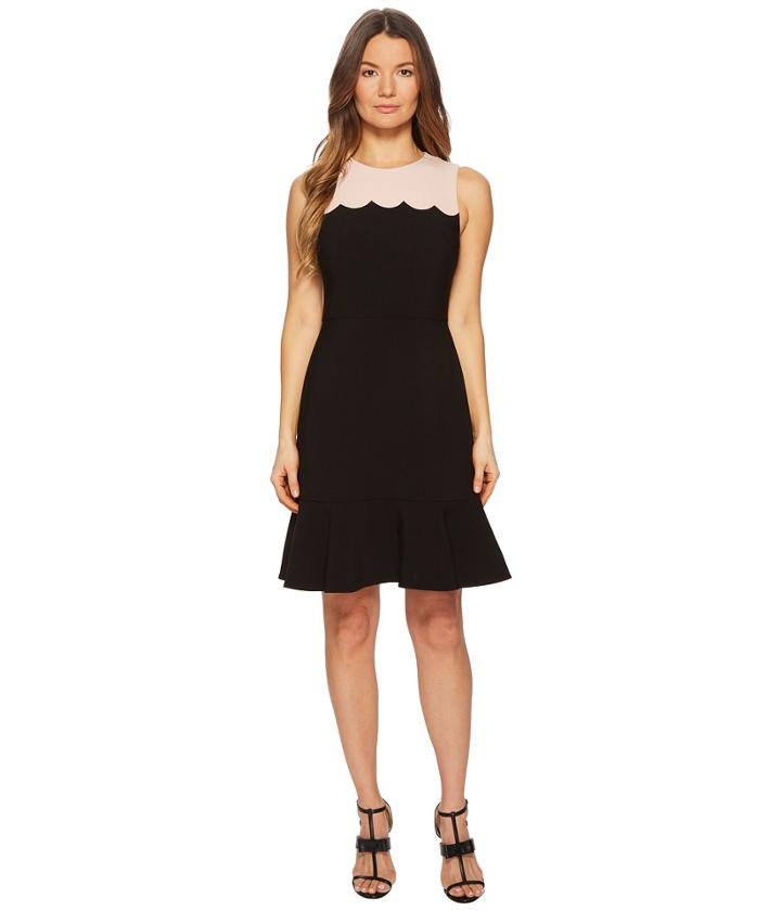 Kate Spade New York - Scallop Sleeveless Dress