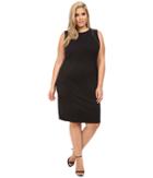 Calvin Klein Plus - Plus Size Sheath W/ Zipper At Shoulder