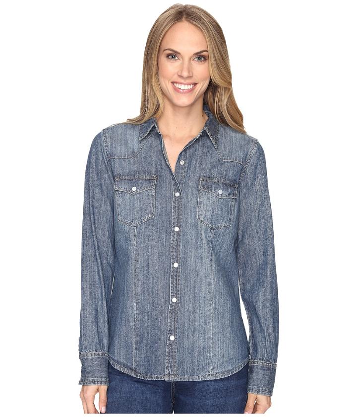 Stetson - Denim Western Blouse