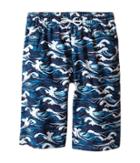 Lacoste Kids - Wave Print Swim Boardshorts