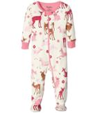 Hatley Kids - Deer And Bunnies Footed Coverall