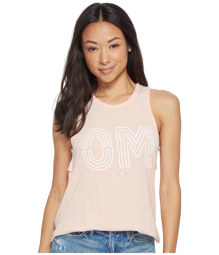 Spiritual Gangster - Neon Om Tank Top