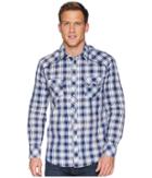 Rock And Roll Cowboy - Long Sleeve Snap Plaid B2s5705