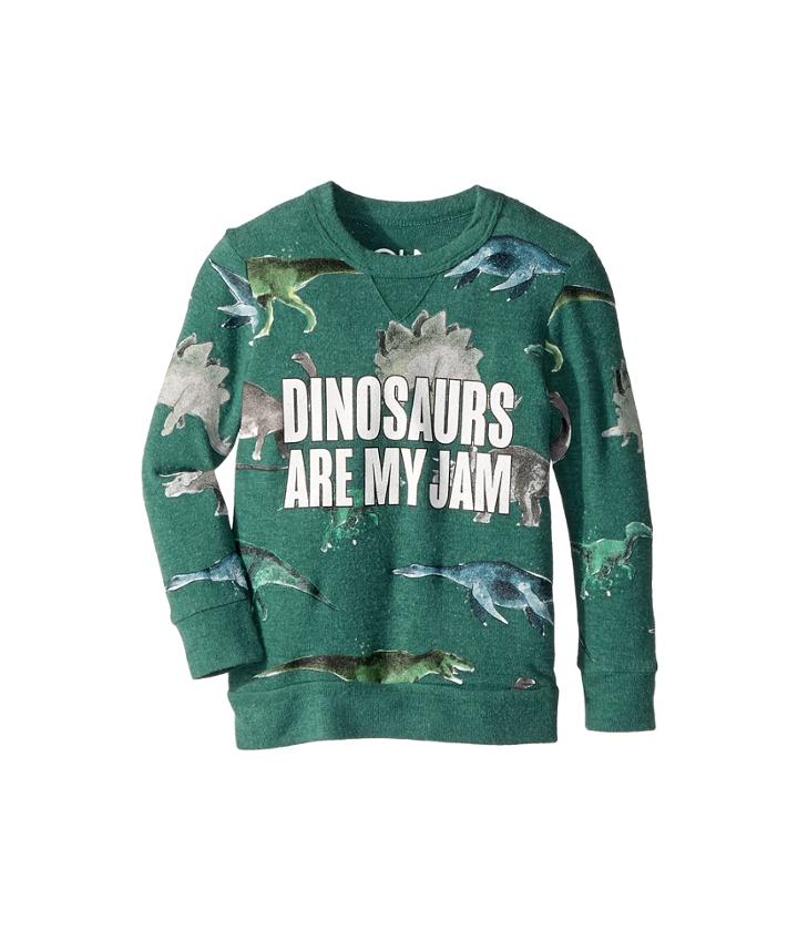 Chaser Kids - Extra Soft Dinosaur Jam Long Sleeve Sweatshirt