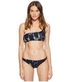 Proenza Schouler - Paint Brush Two-piece Bikini Set W/ One-shoulder Top Classic Bottom