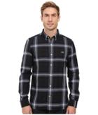 Lacoste - L!ve Long Sleeve Cotton Flannel Shirt