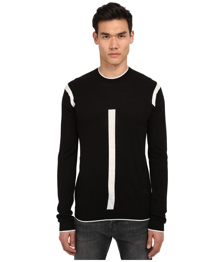 Mcq - Colour Tip Crew Neck Tee