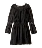 Ella Moss Girl - Clover Chiffon Dress With Lace Trim