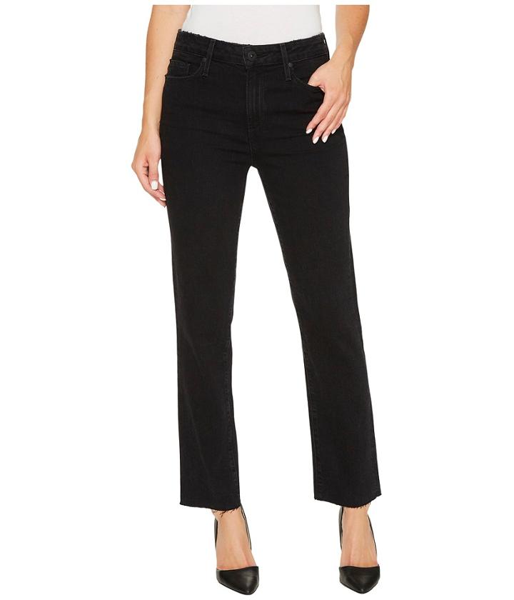 Paige - Jacqueline Straight With Raw Hem In Riot