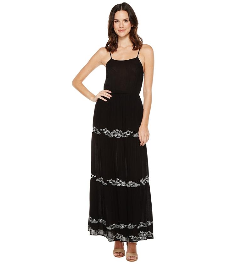 Brigitte Bailey - Blaine Maxi Dress With Embroidery