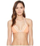 Jonathan Simkhai - Lace-up Triangle Bikini Top