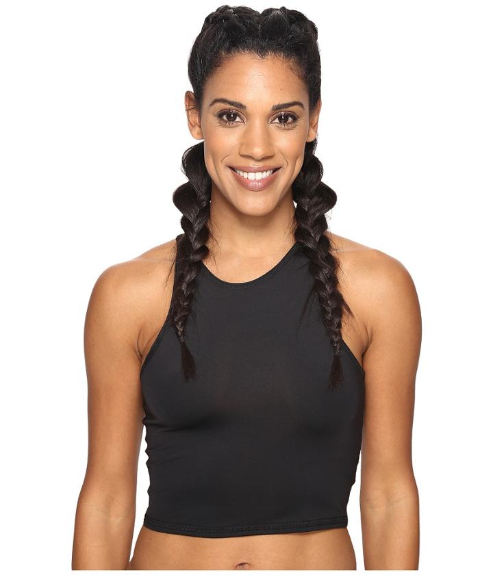 Teeki - Solid Black Mermaid Tank Top