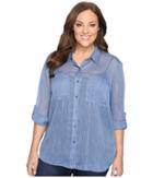 Michael Michael Kors - Plus Size Button Down Top