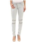 G-star - Lynn Custom Mid Skinny Fit Jeans In Slander Kit Superstretch White Painted