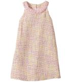 Us Angels - Sleeveless Ringer A-line Boucle Dress