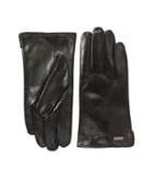 Michael Michael Kors - Deerskin Leather Gloves W/ Three Points And Handsewn Deer Suede Back