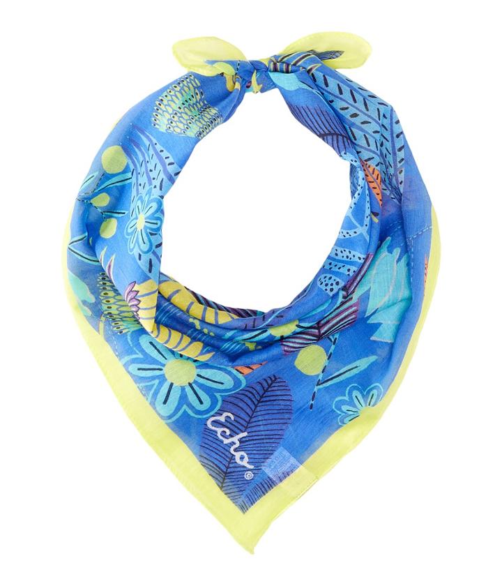 Echo Design - Tropical Flowers Small Scarf