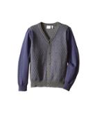 Kardashian Kids - Diamond Intarsia Knit Cardigan