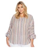 Nic+zoe - Plus Size Cabana Tie Top