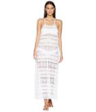 Letarte - Pineapple Lace Short Racerback Cover-up