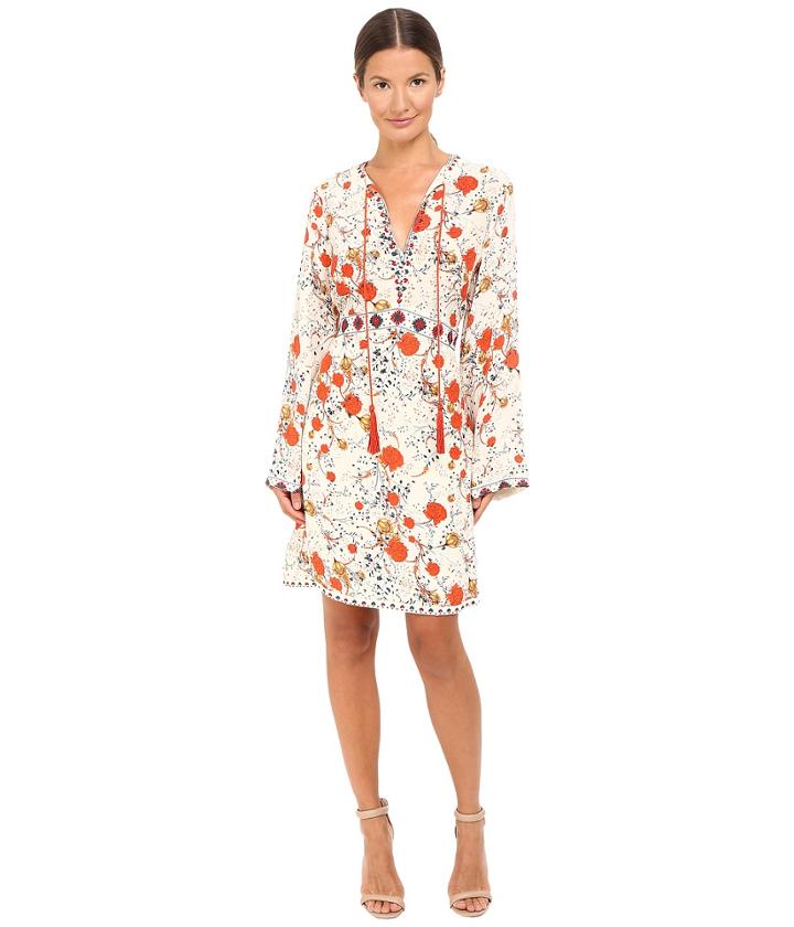 The Kooples - Hippy Flower Print Silk Dress