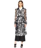 Sonia Rykiel - Manteau Oyster Painterly Light Trench