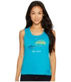 Life Is Good - Flip Flop Sunset Sleeveless Crusher Scoop