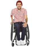 Abl Denim - Wheel Chair Jean In Bright Rinse