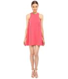 Versace Collection - Coral A-line Dress With Hardware Detail