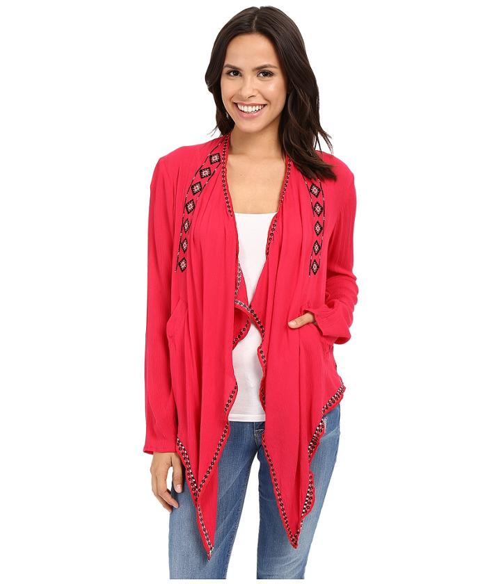 Rock And Roll Cowgirl - Long Sleeve Cardigan B4-6198