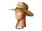 San Diego Hat Company Kids - Rush Straw Lifeguard Hat With Adjustable Strap