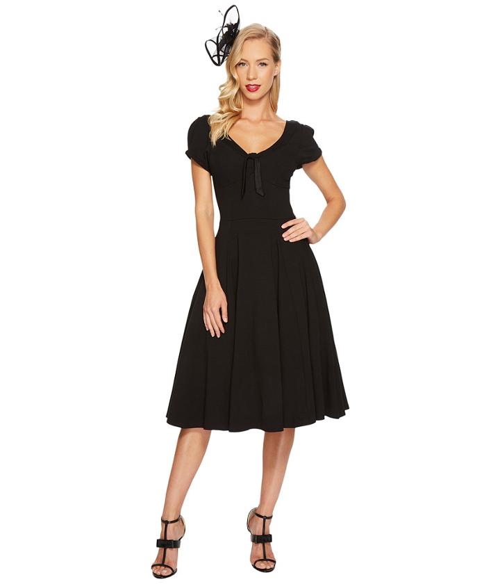 Unique Vintage - Short Sleeve Natalie Swing Dress
