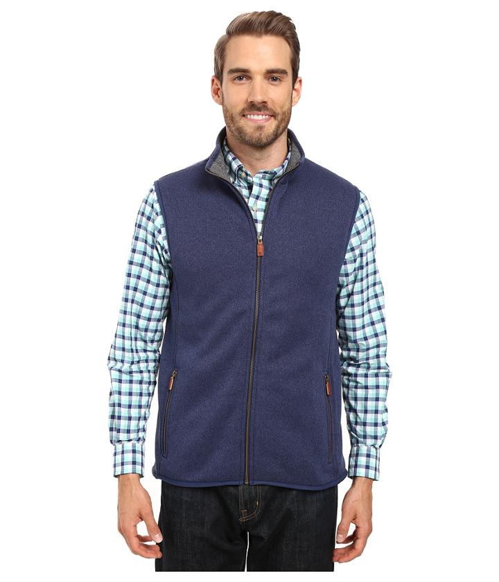 Vineyard Vines - Sweater Fleece Full Zip Vest
