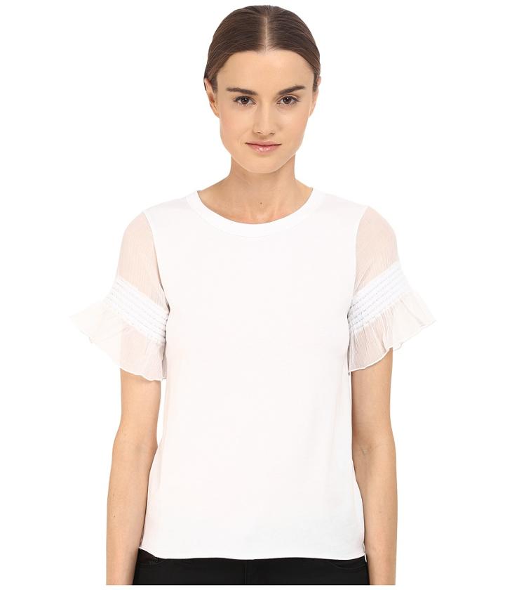 See By Chloe - Jersey Ruffle Sleeve Blouse