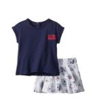 Kenzo Kids - Tee Shirt And Skirt Tigers