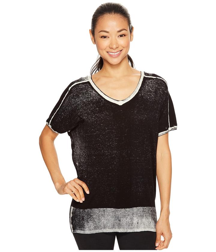 Blanc Noir - Short Sleeve Float Sweater