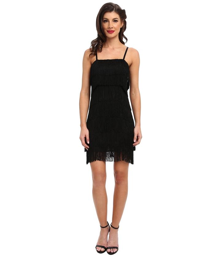 Unique Vintage - Fringe Flapper Dress
