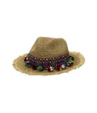 San Diego Hat Company - Ubf1111 Fedora With Multicolor Pom