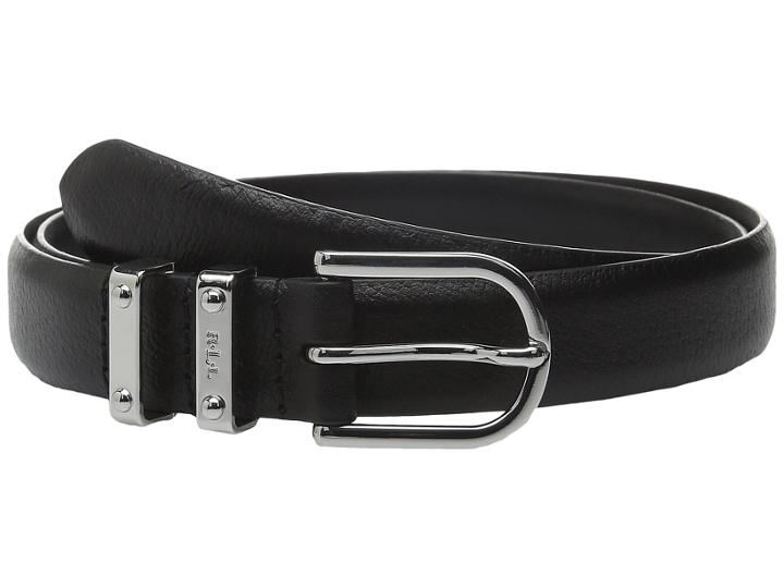 Lauren By Ralph Lauren - Classics 1 Embossed Leather W/ Double Metal Keeper