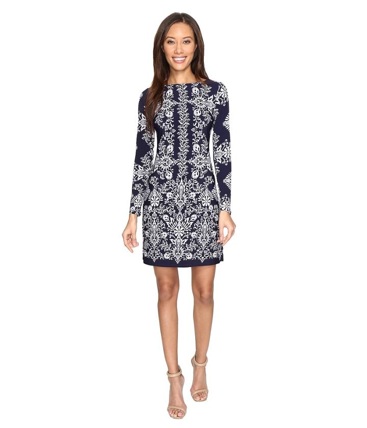 Vince Camuto - Ity Long Sleeve T-body Dress