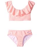 Seafolly Kids - Riviera Belle Ruffle Tankini Set