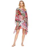 Mary Katrantzou - Beach Poncho Printed Georgette Cover-up
