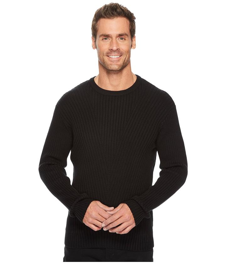 Kenneth Cole Sportswear - Rib Crew Sweater