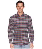 Polo Ralph Lauren - Madras Ranger Military Roll Up Tab Long Sleeve Sport Shirt