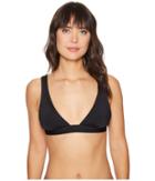 Vince Camuto - Draped Solids Architectural Bikini Top