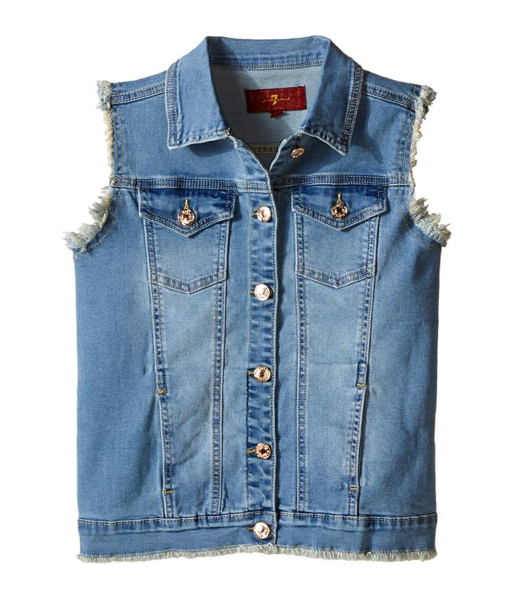 7 For All Mankind Kids - Slim Illusion Denim Vest