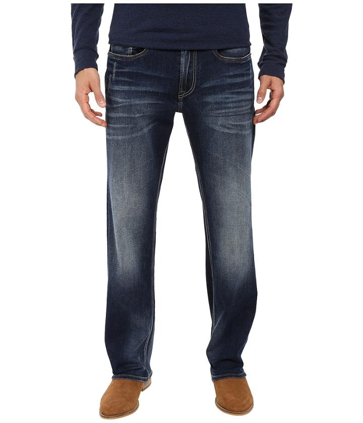Buffalo David Bitton - Driven Straight Leg Jeans In Contrast Vintage
