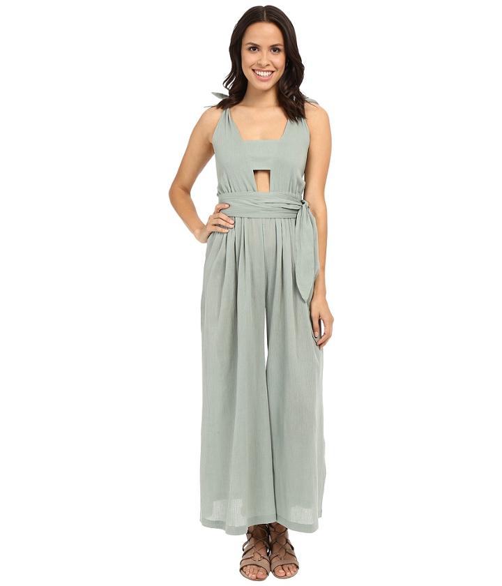 Mara Hoffman - Gauze V-neck Jumpsuit