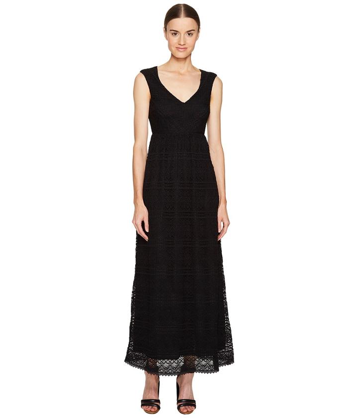 Red Valentino - Cotton Lace Jersey Dress