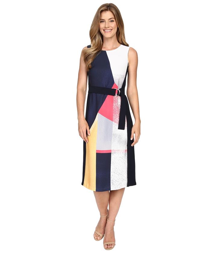 Ellen Tracy - Belted Dress